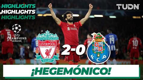 Highlights Liverpool 2 0 Porto Uefa Champions League 2122 J5