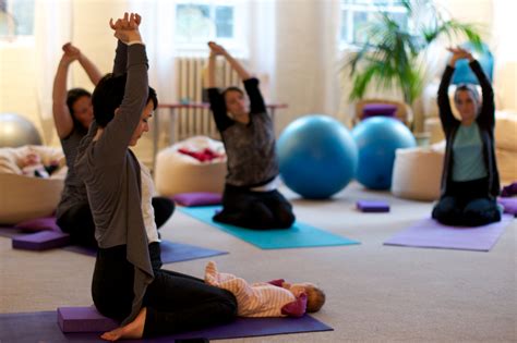 Active Birth Centre Postnatal Yoga Class Archway London