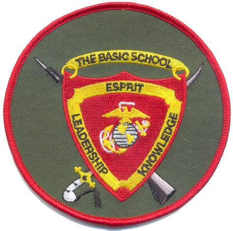 Officially Licensed Usmc The Basic School Od Green Military Law