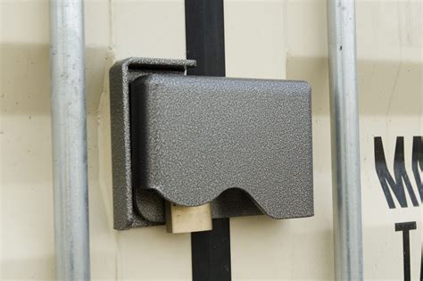 Bolt On Lock Box Shipping Container Accessories And Modifications