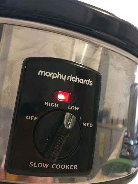 The article talks about using a thermometer to test the water heated in the slow cooker. The temperature settings on my slow cooker : mildlyinfuriating
