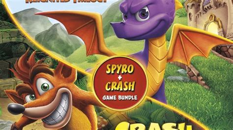 Spyro And Crash Game Bundle