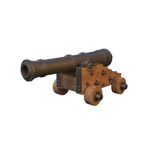 pirate 3D Cannon | CGTrader