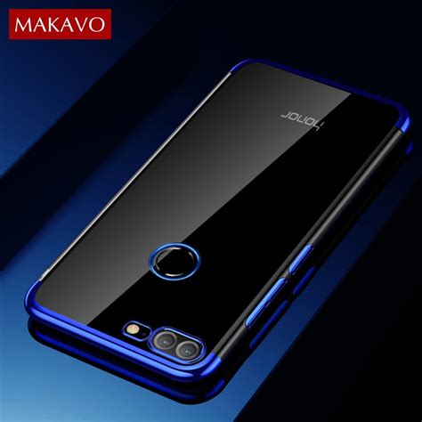 Makavo For Huawei Honor 9 Lite Case Luxury Soft Clear Transparent