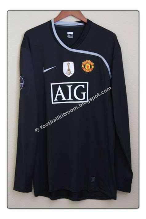 Manchester united original 2008 nike blue goalkeeper shirt large adults rare utd. The Football Kit Room: 2008-09 Manchester United 3rd ...