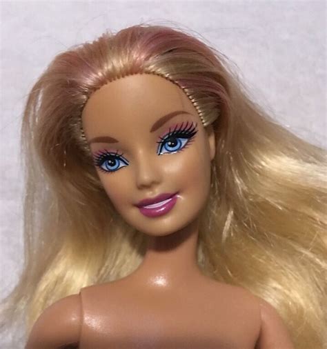 Retro S Barbie Doll Big Blonde Hair Blue Eyes Legs Arms Bend Nude My Xxx Hot Girl