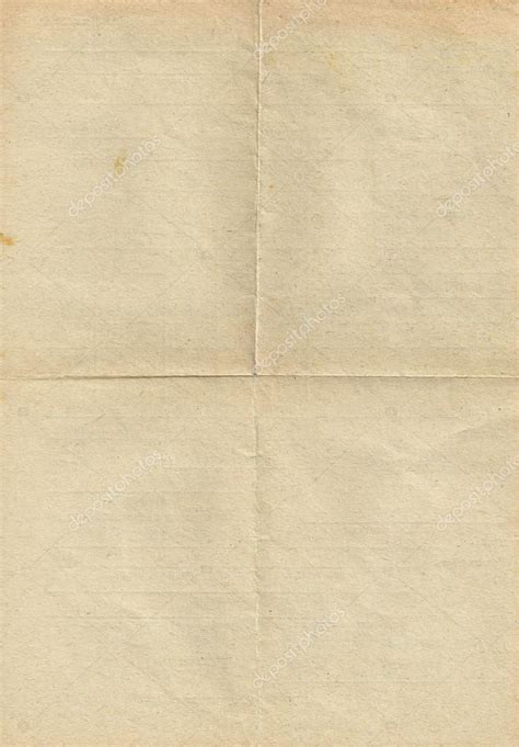Old Folded Paper Texture