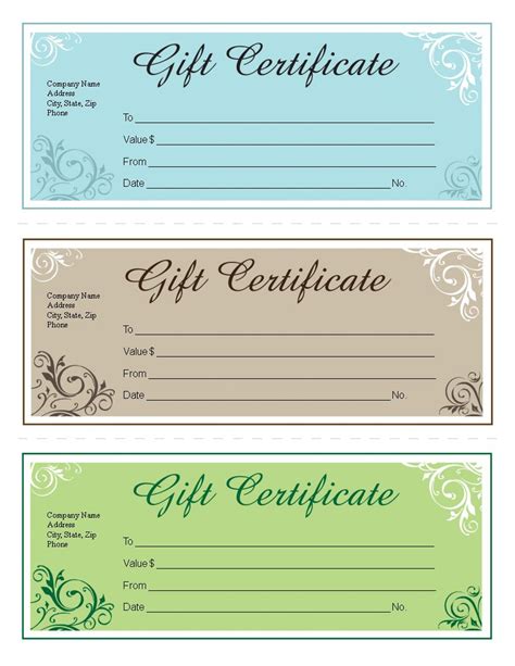 certificate templates creating professional looking t certificates has never been easier