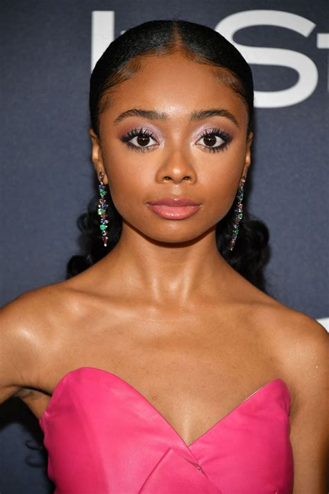 Skai Jackson At Instyle And Warner Bros Golden Globe Awards Party 01052020 Hawtcelebs