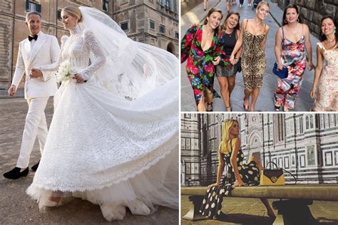 Inside Lady Kitty Spencers Lavish Italian Wedding From Her Five