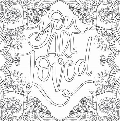 Coloring Pages Motivational Printable Inspirational Quotes Zentangle