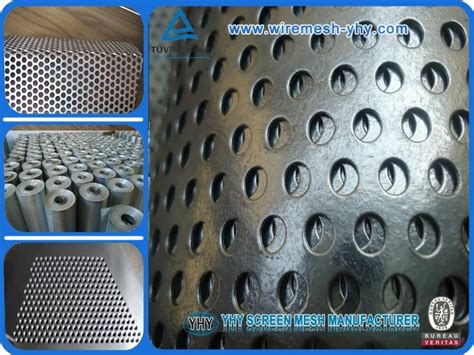 1mm Hole Galvanized Decorative Perforated Metal Aluminum Mesh Speaker