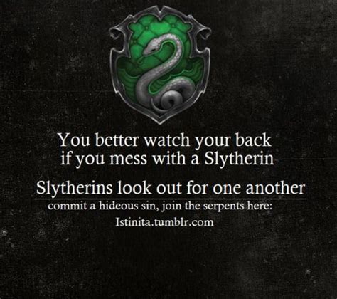 Enjoy reading and share 35 famous quotes about slytherin with everyone. 801 best Slytherin Pride images on Pinterest | Harry potter stuff, Olympia and Books