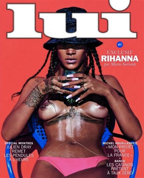 Rihanna Goes Topless For French Playboy NSFW Page 2 Sick Chirpse