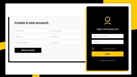 Design Custom Login And Signup Page For Wordpress Woocommerce With
