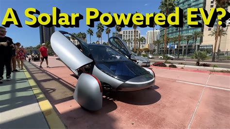 Aptera Solar Powered Ev First Look Youtube