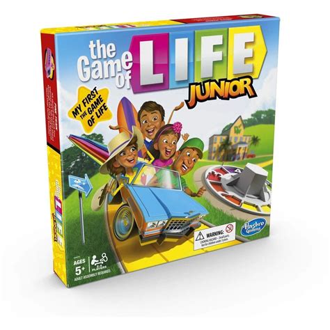 Hasbro Gaming The Game Of Life Junior Board Game For Kids From Age 5