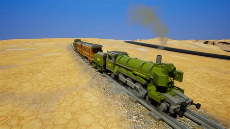 Steam Passenger Train Brick Rigs Cityrails Mod For Brick Rigs