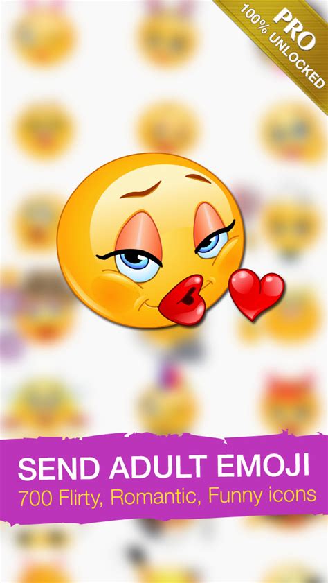 Adult Emoji Icons Pro Romantic Texting And Flirty Emoticons Message Symbols Apppicker