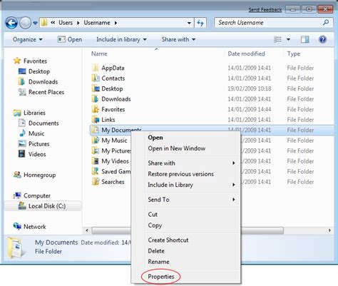 Change Location Of My Documents Folder In Windows 7 ~ Patel Tutes