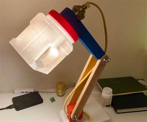 How To Make A Lamp Out Of Almost Anything 7 Steps With Pictures