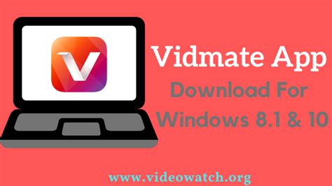 Vidmate For Pc Download For Windows 10 And Mac