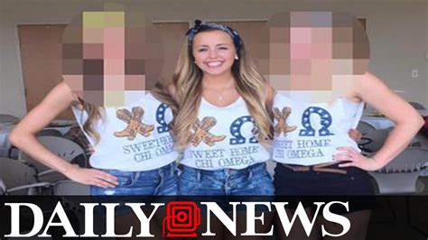 Chi Omega Sorority Sister Kicked Out After Tinder Profile Photo Youtube