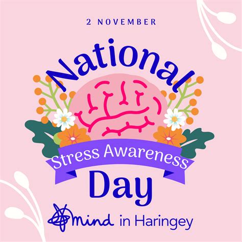 National Stress Awareness Day Mind In Haringey