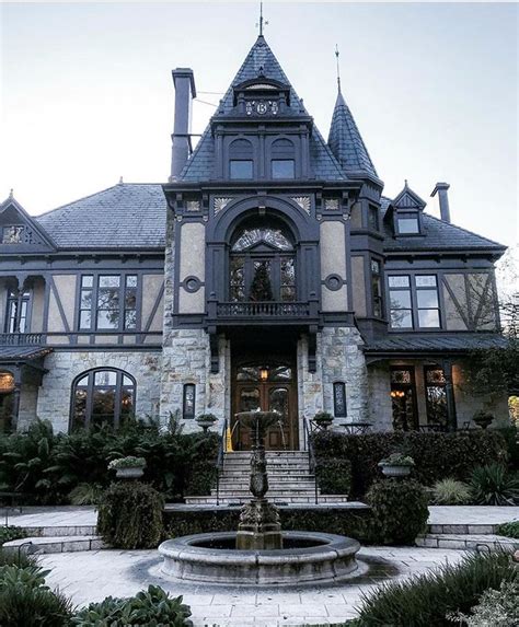 Pin By Brittany Christine On Home Gothic House Architecture House