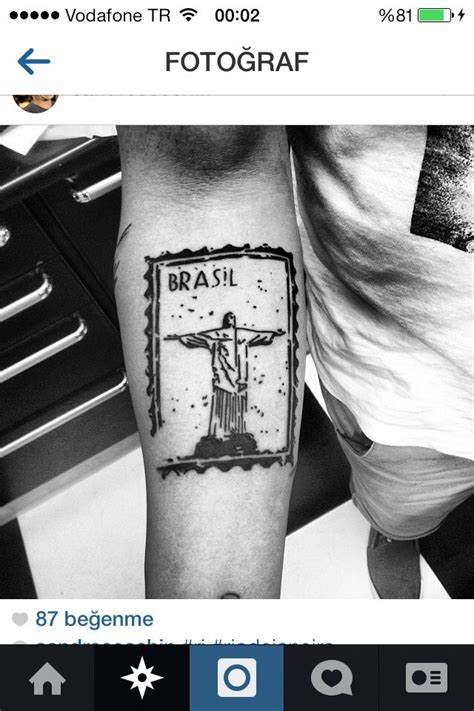 Jesus Tattoo Brazil Rio De Janeiro Inspiração Para Tatuagem Tatuagem