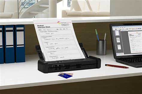 You can get a credit card if you are under 18 years of age but you need a parent/guardian to sign for it. Epson's portable DS-320 scanner can save 25 pages per minute