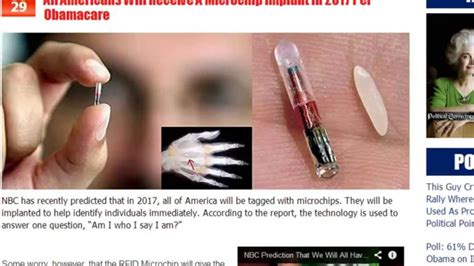 Mark Of The Beast Hidden Rfid Chip Obamacare Youtube