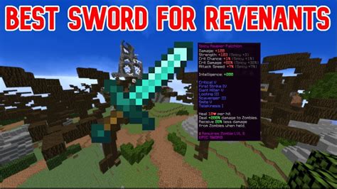 For the most melee damage go for a withered one for all giants sword although you cant get lifesteal from this as one for all removes all enchantments but . The new BEST sword for Revenants in Hypixel Skyblock - YouTube