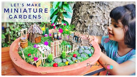 Miniature Gardens How To Make Miniature Gardens Accessories Diy