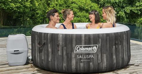 Coleman Bahamas Inflatable Hot Tub Solo 245 Reg 444