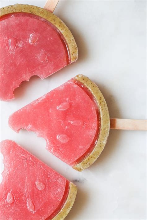Watermelon Tequila Popsicles Sugar And Charm Sweet Recipes