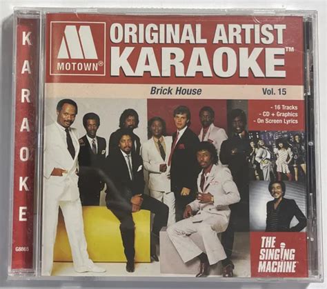 Original Artist Karaoke Motown Brickhouse By The Singing Machine Cd2005 5499 Picclick