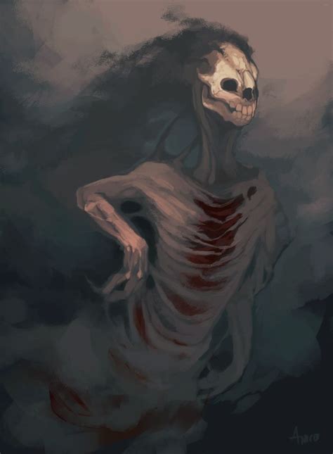 Spooky Ghost By Anicb On Deviantart Ghost Spooky Macabre