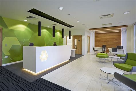 Office Design Against The Clock For Land Registry Hospital Interior