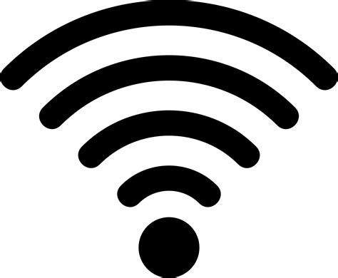 Wifi PNG Black And White Transparent Wifi Black And White PNG Images
