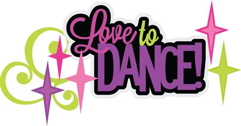 Love To Dance Svg Scrapbook Title Dance Svg Files Dance Cut Files Free
