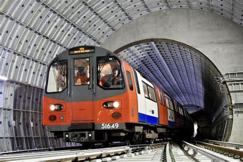 First Train Travels Over New Northern Line Extension Junction Rail Uk