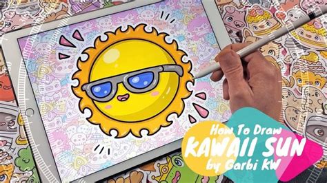 Cómo Dibujar Un Sol Dibujos Fáciles Garabatos Kawaii Kawaii Doodles