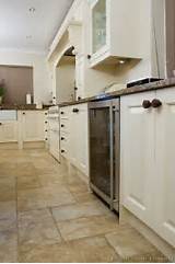 Tile Floor With White Cabinets Photos