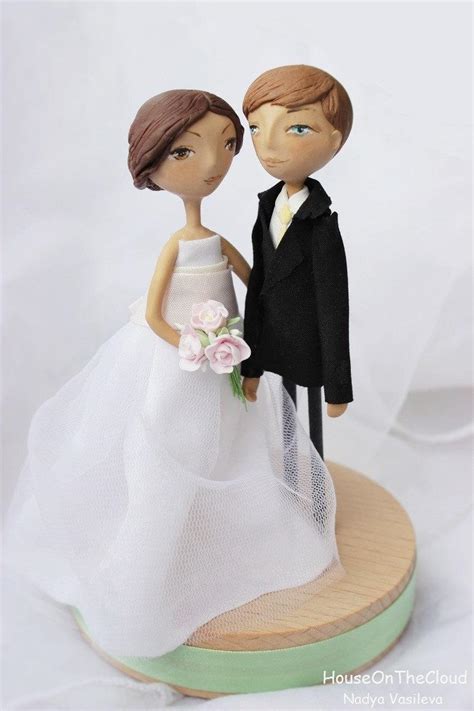 Rustic Wedding Cake Topper Handmade Bride And Groom 2510368 Weddbook