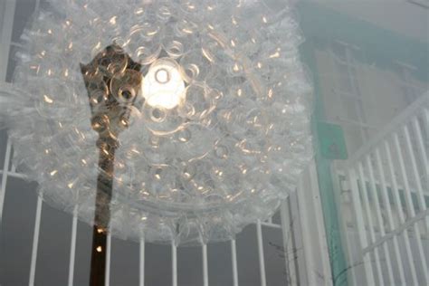 Eco Arts Bottle Chandelier Gives New Life To Used Plastic Bottles