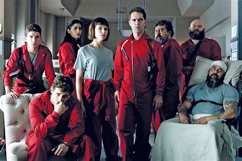 ‘la Casa De Papel Tops Digital Originals Chart Parrot