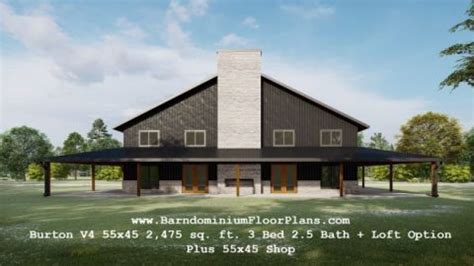 Burton Barndominium Barndominiumfloorplans Barndominium Floor Plans