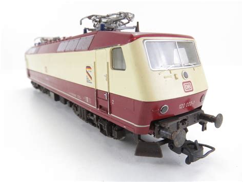 Sondermodell, limitierte auflage von 155. (LS004) Fleischmann 4350 DC H0 E Lok BR 120 002 1 der DB ...