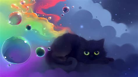 Free Download X Cute Black Cat Wallpaper HVGJ Wallpapers In X For Your